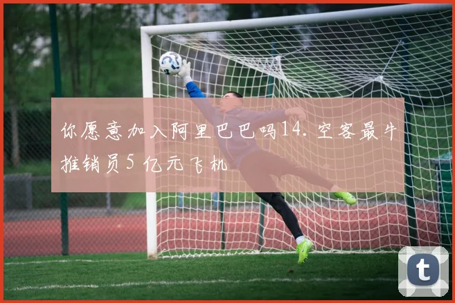 你愿意加入阿里巴巴吗14.空客最牛推销员5 亿元飞机