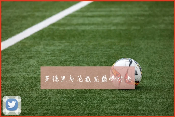 罗德里与范戴克巅峰对决
